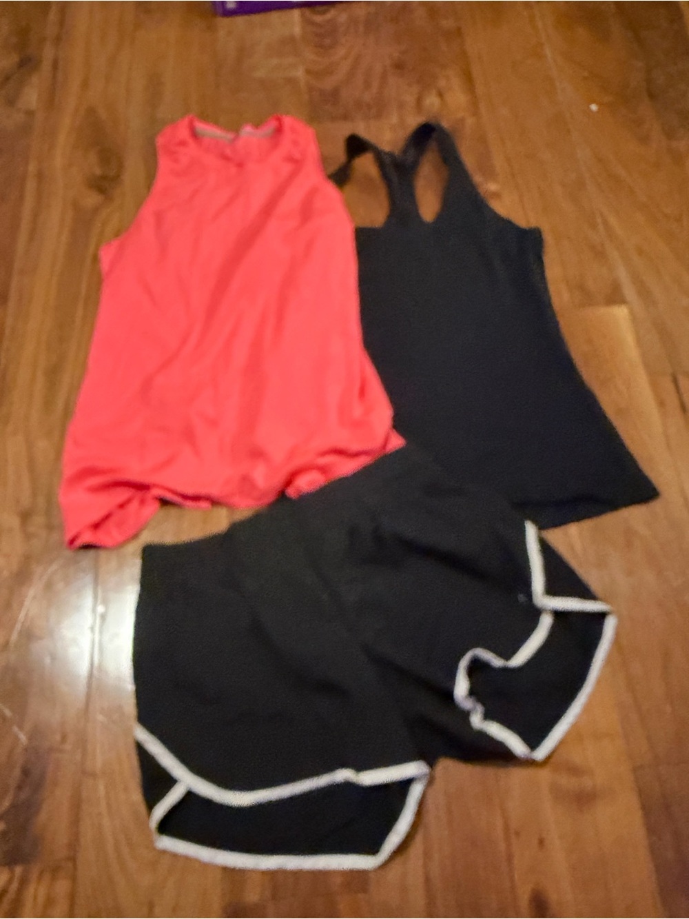 Bundle of Athletic Shorts and Tops